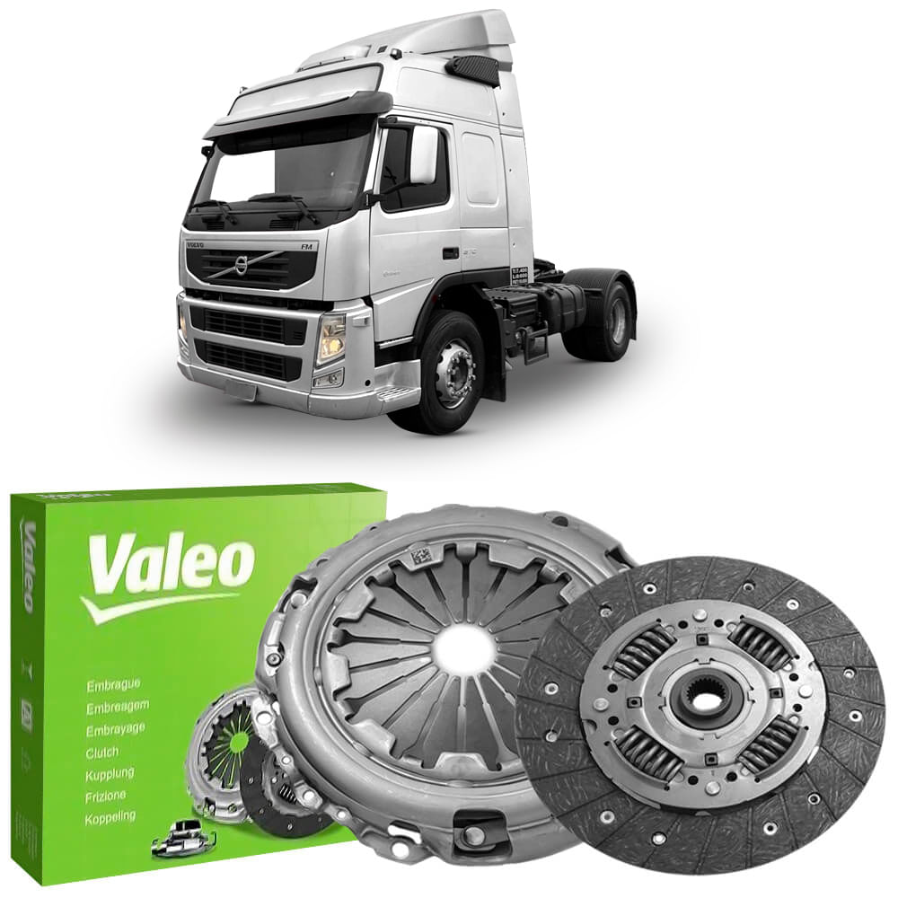 Kit Embreagem Volvo FH12 FM370 FM480 12 8 2007 2013 Valeo 827426 FM370, FM480, 827426