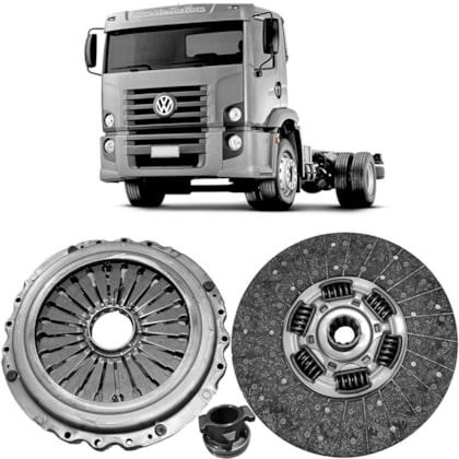 Kit Embreagem VW Constellation 17 330 19 330 2012 2022 Eaton 1040521