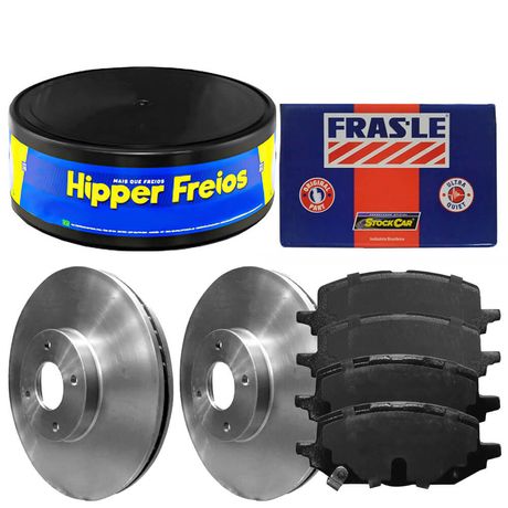 Kit Pastilha Disco Dianteiro Ventilado Onix 1 0 1 4 2016 2019 Fras Le TRW