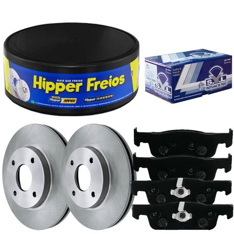 Kit Pastilha Disco Dianteiro Ventilado Sandero 1 0 1 6 2014 2020 Hipper Freios Cobreq