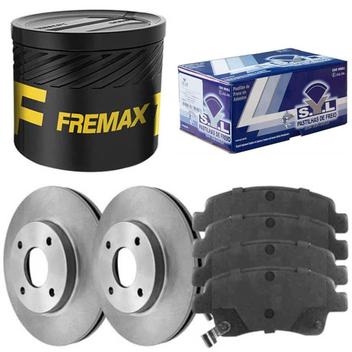 Kit Pastilha Disco Dianteiro Ventilado Toyota Etios 1 3 2012 2021 Fremax Willtec