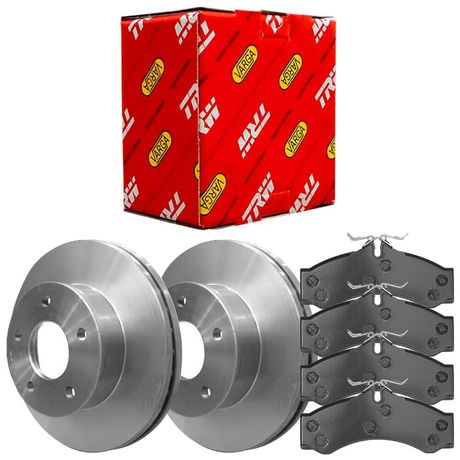 Kit Pastilha Disco Freio Mercedes-Benz Sprinter 2002 2013 Dianteiro Ventilado Perrot TRW