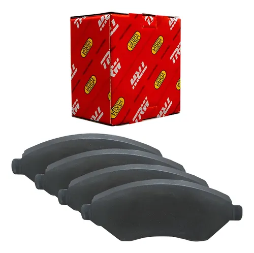 Kit Pastilha Disco Freio Peugeot 206 2001 2009 Dianteiro Ventilado Bosch TRW