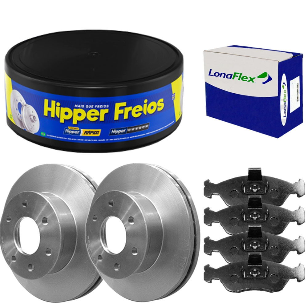 Kit Pastilha Disco Freio Sprinter 2006 2018 Traseiro Solido Teves Lonaflex
