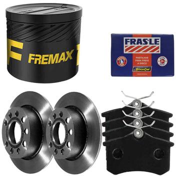 Kit Pastilha Disco Traseiro Solido Jetta 1 4 TSI 2018 2020 Fremax Lonaflex