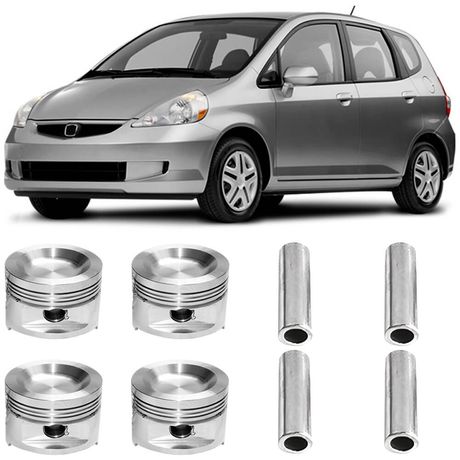Kit Pistao 0 50 Honda Fit 1 4 8V 2003 2008 PH13 Takao