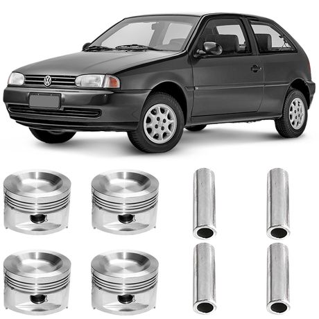 Kit Pistao 1 00 VW Gol 1 0 8V Mi 97 2002 Gasolina Takao PVW10