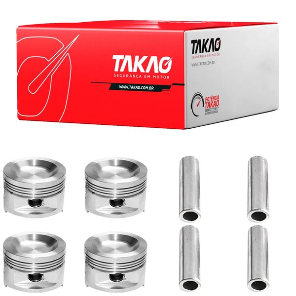 Kit Pistao Std Corsa Montana Palio 1 8 8V Flex Takao PGM18