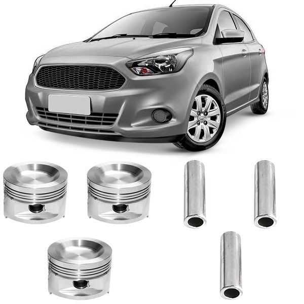 Kit Pistao Std Ford Ka 1 0 12V Tivct 2015 2019 PFO10F Takao