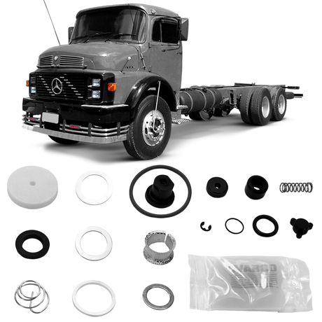 Kit Reparo Regulador Pressão Mb 1113 1114 1218 Wabco 9753030012 9753030012, 1218
