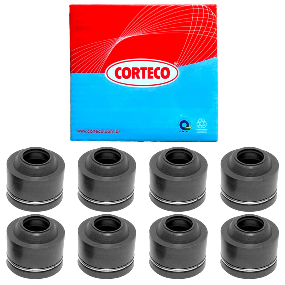 Kit Retentor Haste Valvula Fiat Strada Uno Peugeot 306 Corteco 3197V