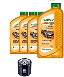 Kit Revisao Óleo 0W20 Lubrax Filtros Wega Onix 1 4 Flex 2012 2021