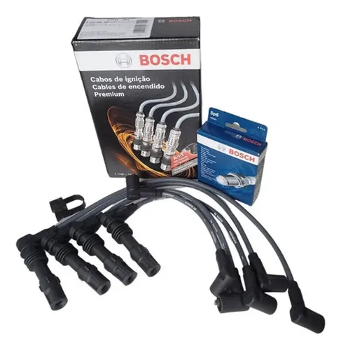 Kit Vela Cabo Bobina VW Gol G2 1 0 16V 97 2001 Gasolina Distribuidor
