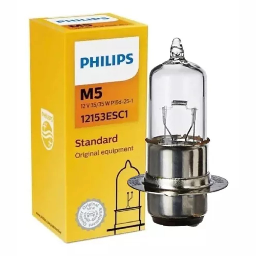 Lâmpada Azul Halogena M5 Max Light 12V 35 35W P15D 25 1 Gauss GL63M5