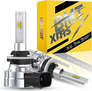 BMT xms H27W H27W/1 H27W/2 880 881 Lâmpadas de farol de neblina 6500K branco, pacote com 2