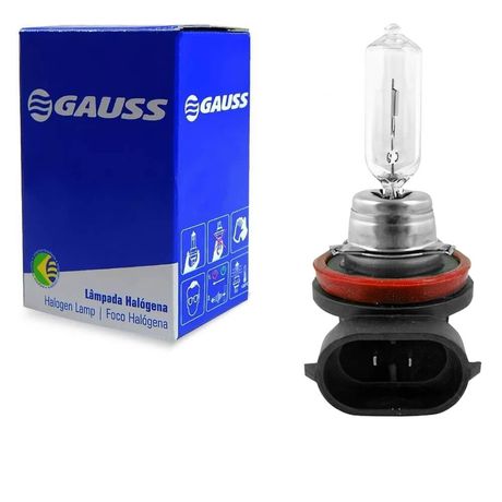 Lâmpada Gauss GL80H9 65W 12V H9P43T 38 Farol GL80H9, H9P43T