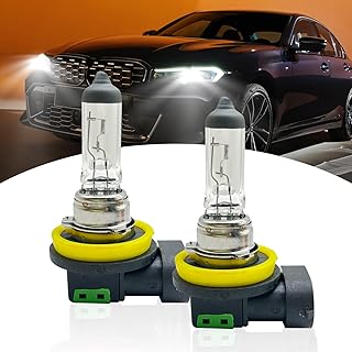 Lâmpada Halógena Para Farol De Neblina Automotivo H11, 2 Peças, 12V, 55W, Vidro Quartzo Alta Transmitância, À Prova Choque, Baixo, Acessórios Substituição Lâmpada, A Maioria Dos Carros, Camin