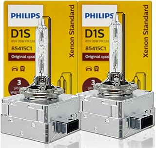 2 x PHILIPS D1S x 1 lâmpada 85415 C1 85V 35W PK32d-2 DOT OEM HID farol