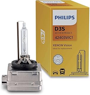 Philips Lâmpada de xenon de substituição de farol Vision D3S 42403VIC1 única