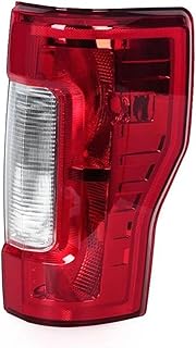 Conjuntos de luz traseira de carro para-choque traseiro de carro luz traseira de freio parada de freio lâmpada traseira tampa de lanterna traseira sem lâmpada para Ford F-250 F250 2017 2018 2019 (1