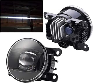 Farol De Milha Neblina LED de nova geração para Ford ECOSPORT FIESTA FOCUS FUSION KA KA+ NEW FIESTA RANGER TRANSIT 2011 2013 2014 2015 2016 2017 2018 Farol Milha Aux