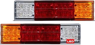 Par Lanterna Traseira Led Bivolt Mb Accelo 815 1016 1316 915 715c Axor Accelo Atron Actros Ford Cargo 1319 1723 1317