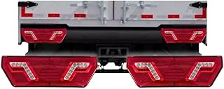 Par Lanterna Traseira Implemento 24v LED Pisca Sequencial Carreta Randon Guerra L3070 L3071