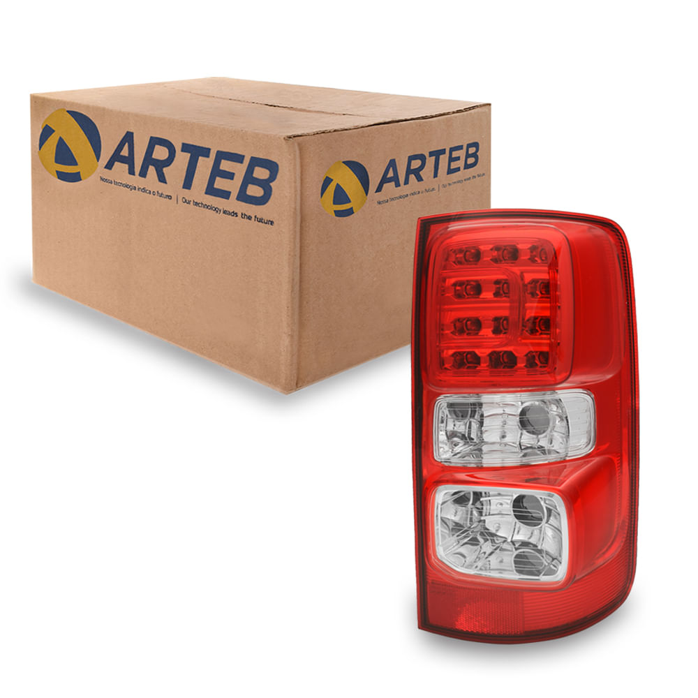 Lanterna Traseira Passageiro Gm S10 2012 2020 C LEDS Arteb 0460442