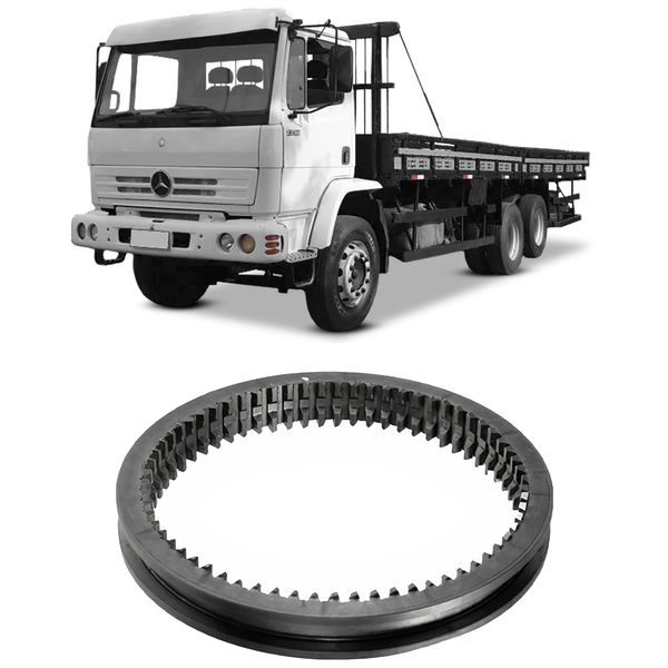 Luva Engate 3 4 Marcha Mercedes Caixa G60 G85 Cinpal Rex 6942620123
