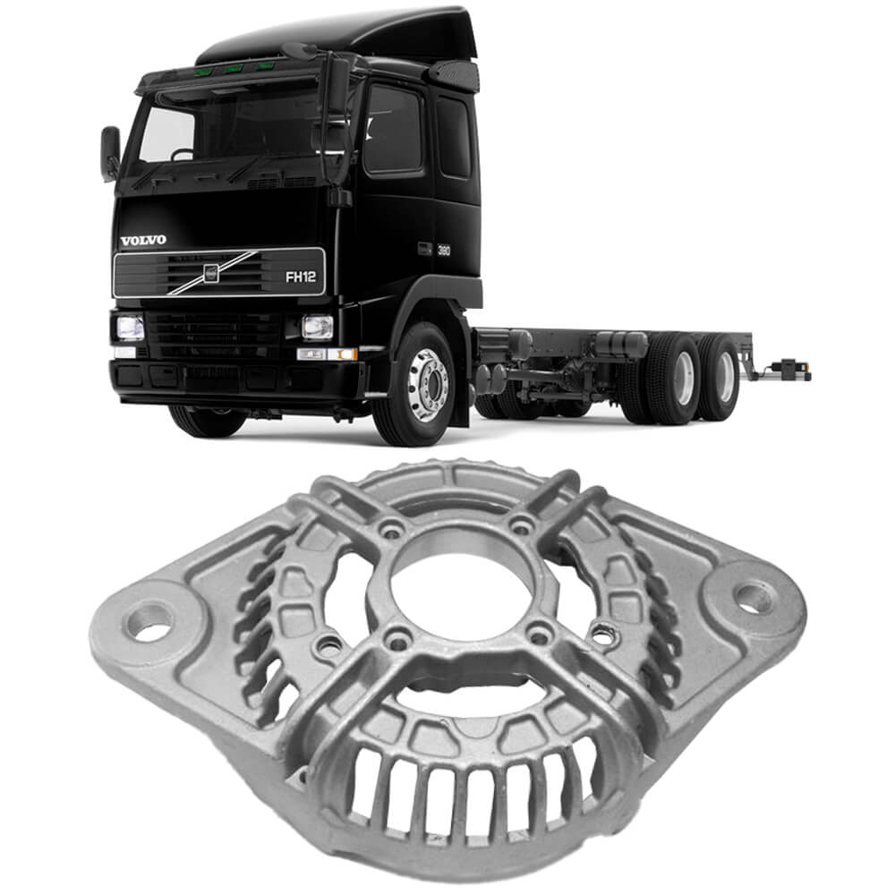 Mancal Alternador Volvo Fh 12380 Fh 440 98 2022 Dianteiro Bosch F00M136322 12380, F00M136322