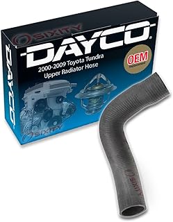 Mangueira de refrigeração do radiador superior Dayco compatível com Toyota Tundra 4.7L V8 2000-2009