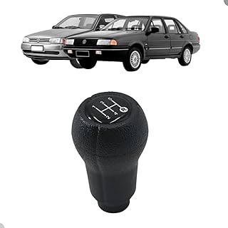Manopla Bola de Câmbio Gol Bola 1995 96 97 98-5 Marchas Resinado Preto