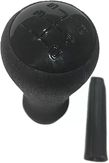 Manopla Bola Do Cambio Marcha Peugeot 206 207 + Bucha Tampa Preta