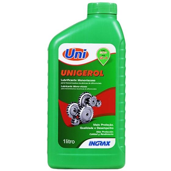 Óleo Hidráulico 80 Unigerol Ingrax 1 Litro