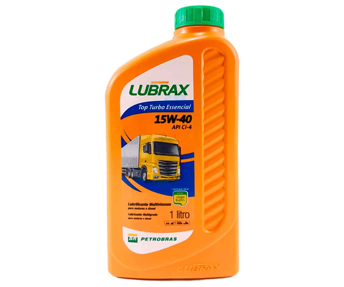 Óleo Lubrificante Mineral 15W40 Lubrax Top Turbo Essencial API Ci 4 200 Litros