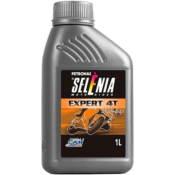 Óleo Lubrificante Selenia Expert 20W50 Sl 4T Petronas 1 Litro