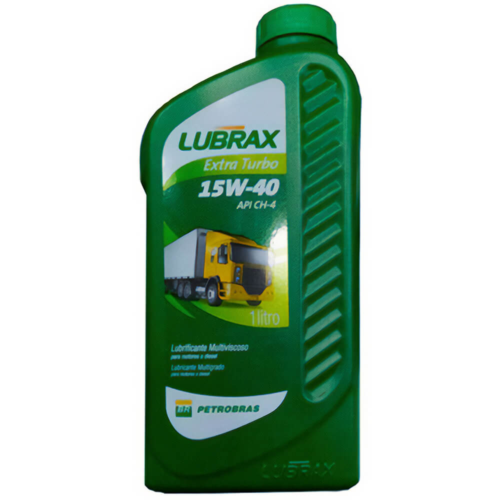 Óleo Mineral 15W40 Lubrax Extra Turbo API Ch 4 1 Litro
