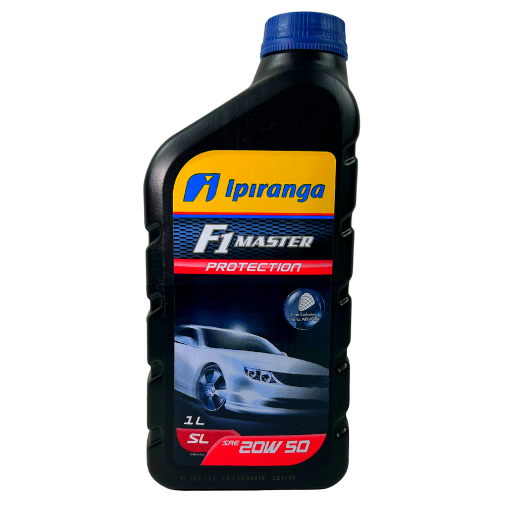 Óleo Mineral 20W50 Ipiranga F1 Master Protection Sl 1 Litro