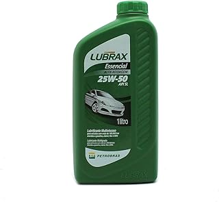 Óleo Mineral 25W50 Lubrax Essencial Alta Rodagem API Sl 1 Litro