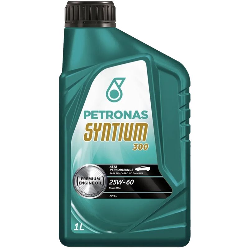 Óleo Mineral 25W60 Petronas Syntium 300 API Sl 1 Litro