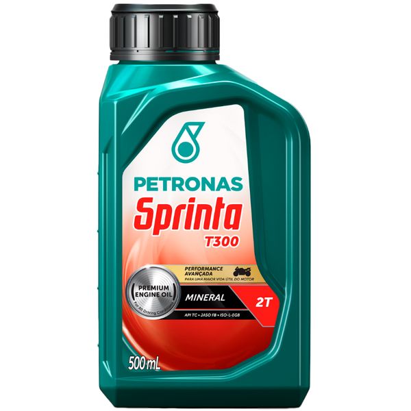 Óleo Mineral 2T Sprinta T300 500ML Petronas 2057B087J