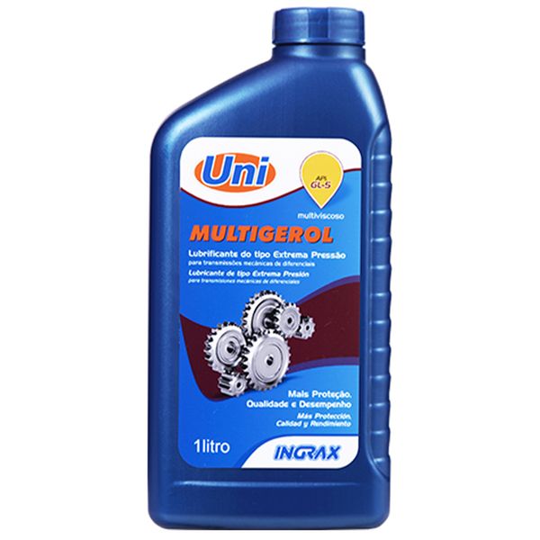 Óleo Mineral 85W140 Unix Multigerol API GL5 Ingrax 1 Litro 85W140, GL5