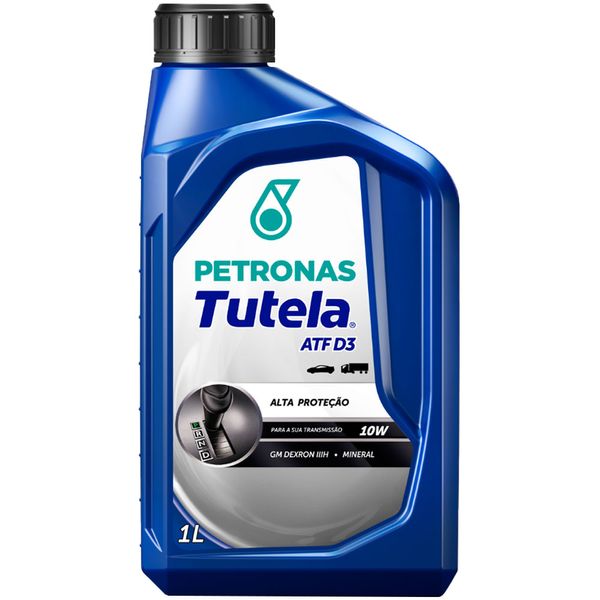 Óleo Mineral Tutela ATF D3 Transmissao Automatica Petronas 1 Litro 76127E19BR