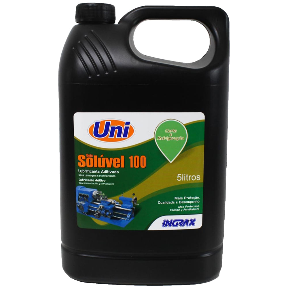 Óleo Mineral Unix Soluvel 100 Ingrax 5 Litros