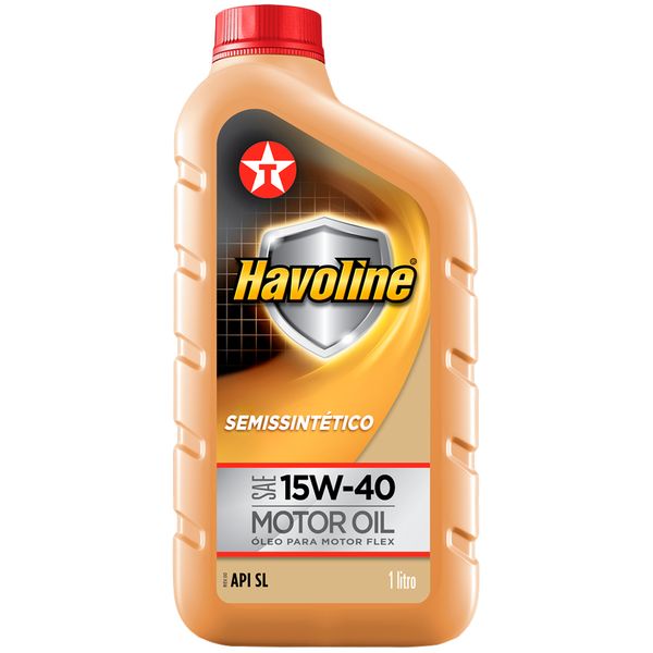 Óleo Semissintetico 15W40 Texaco Havoline API Sl 1 Litro