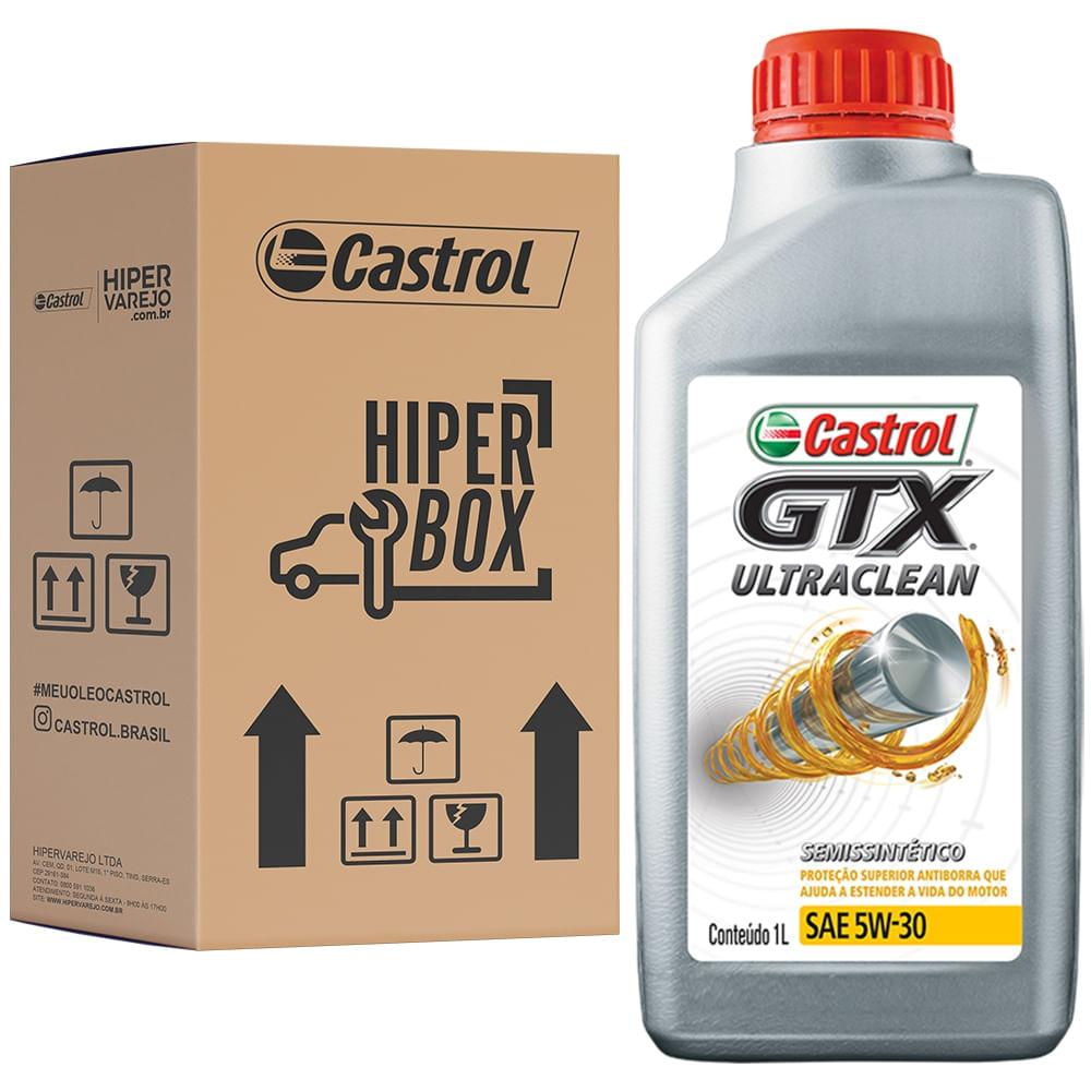 Óleo Semissintetico 5W30 Gtx Ultraclean Castrol Sn 1 Litro