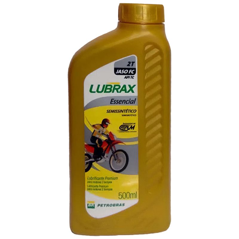 Óleo Semissintetico Essencial 2T Fc Lubrax 500ML
