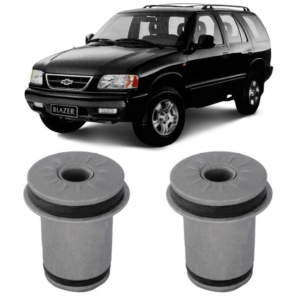 Par Bucha Bandeja Balança Blazer S10 Dianteiro Superior Nakata NB13002