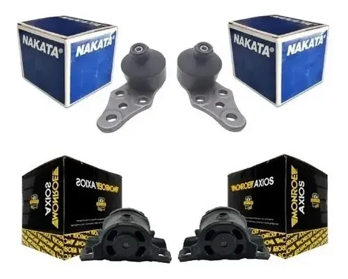 Par Bucha Bandeja Balança Chevrolet Kadett Ipanema 89 98 Dianteiro Nakata NB13009