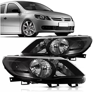 Par Farol Gol G5 Saveiro Voyage Mascara Cinza Pisca Orgus